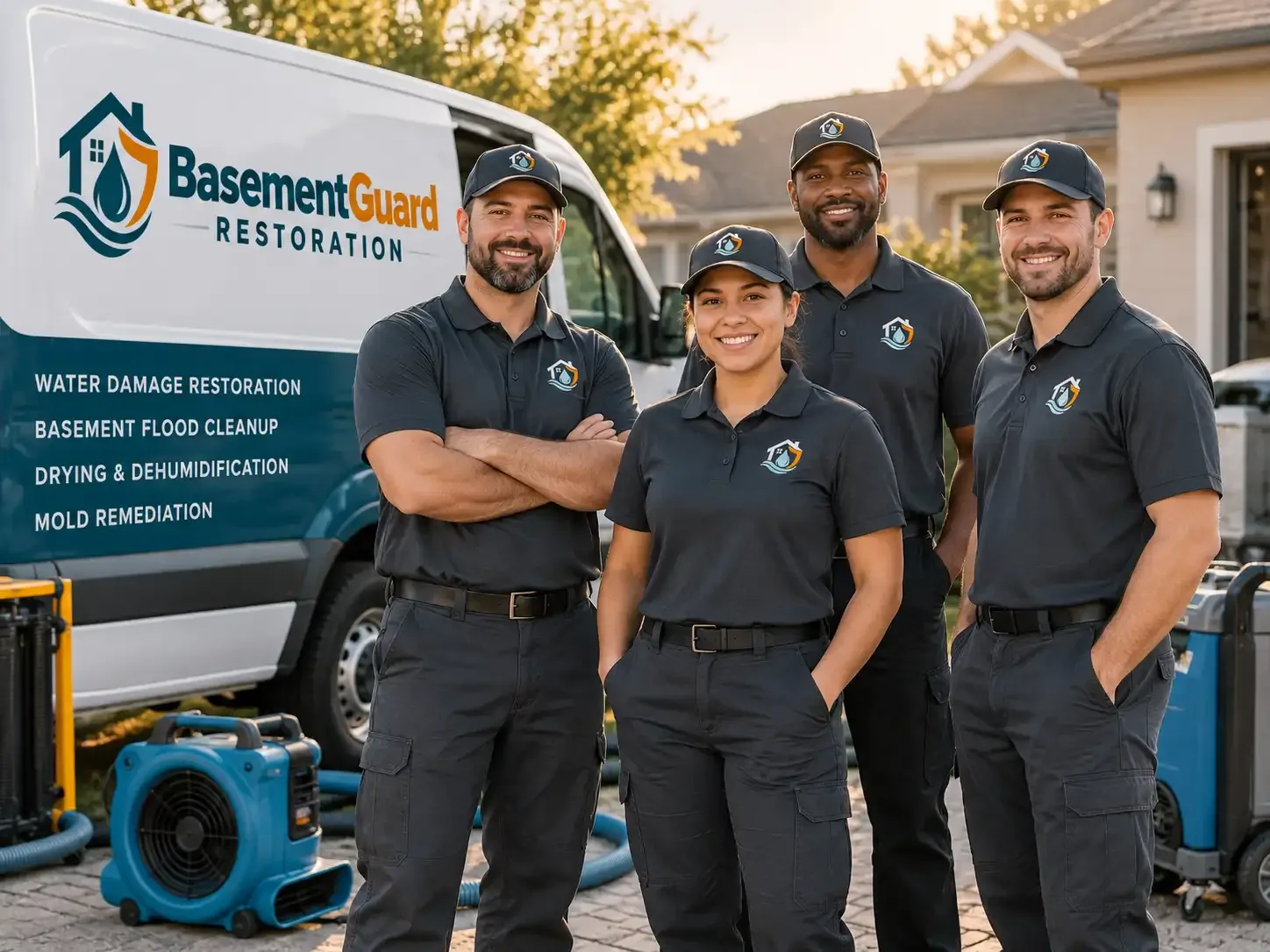 Basement Water Damage Restoration company in Jeddo, MI
